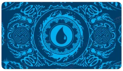 Mana 7 Island Standard Gaming Playmat for Magic: The Gathering